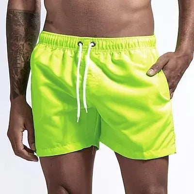 Swim Trunks Swim Shorts for Men Quick Dry Board Shorts Bathing Suit Breathable Drawstring With Pockets for Surfing Beach Summer - 3KDyn